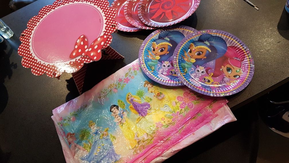 Talerz na tort Myszka Miki - Minnie Mouse