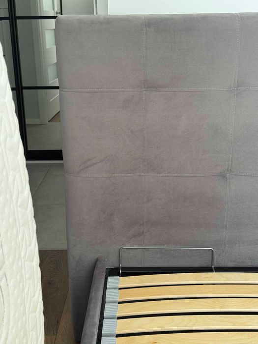 Łóżko tapicerowane 160x200 z pojemnikiem, SypialniaPlus