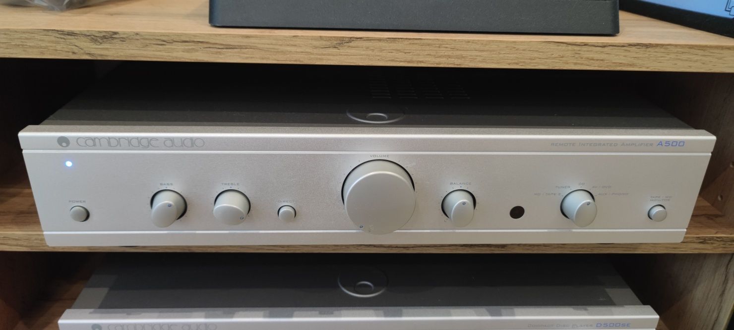 Wzmacniacz Cambridge Audio A500 + CD D500 + kolumny Tannoy M4 + kable