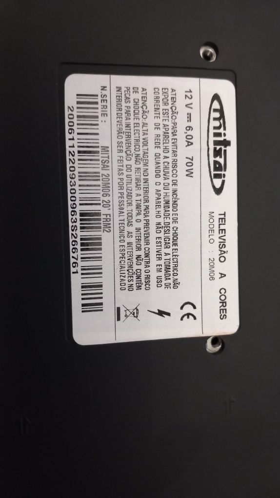 TV Mitsai ecrã 20'