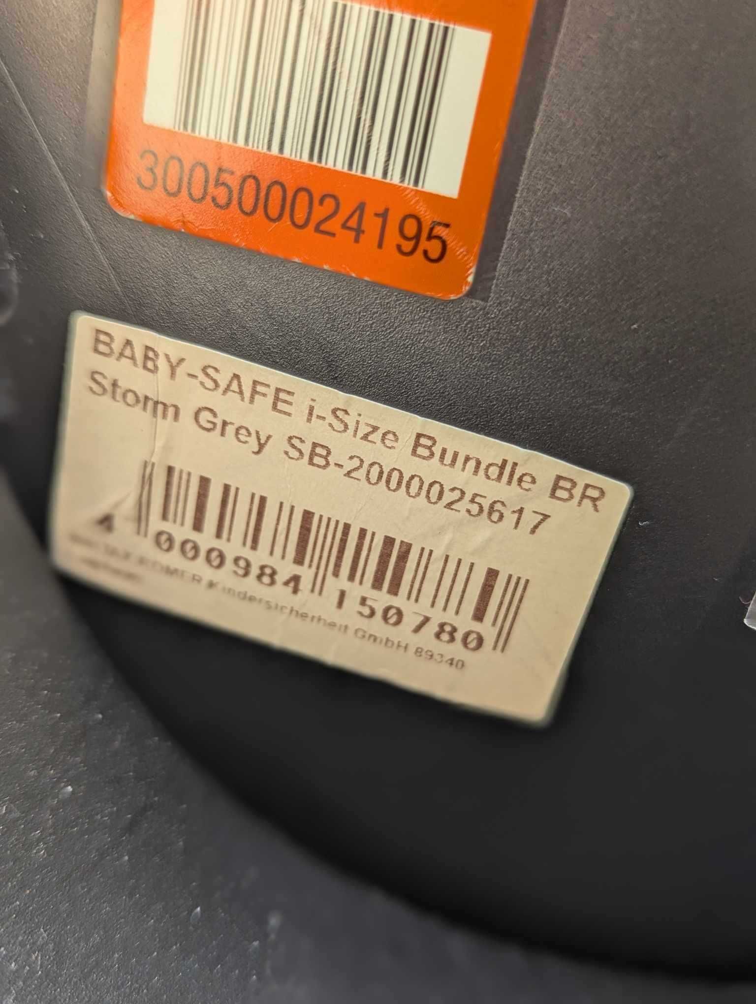 Fotelik samochodowy britax romer baby safe z bazą ISOFIX