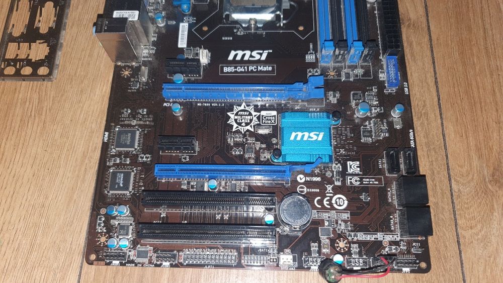 Płyta MSI B85-G41 PC Mate LGA1150 USB 3.0,HDMI,VGA,DDR3 2x PCI-E
