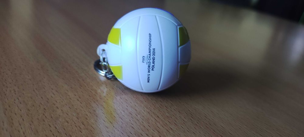 Breloczek piłka z mistrzostw świata w siatkówce męskiej Poland 2014
