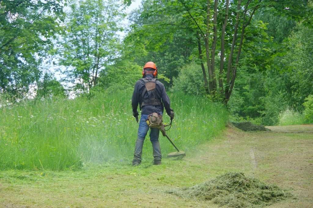 usługi ogrodnicze, usługi glebogryzarką, koszenie traw