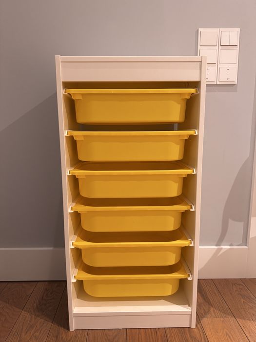 Ikea Trofast regal z 6 pojemnikami