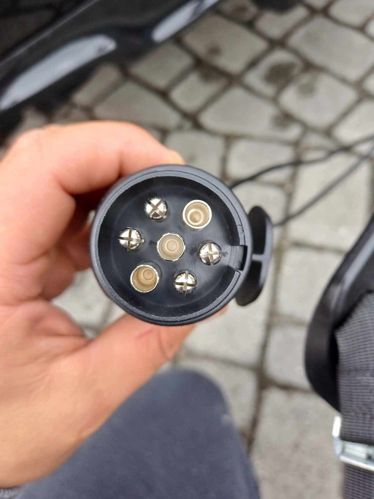 Przejściówka adapter 13 na 7 pin bagażnik, przyczepka Thule, Eufab itd