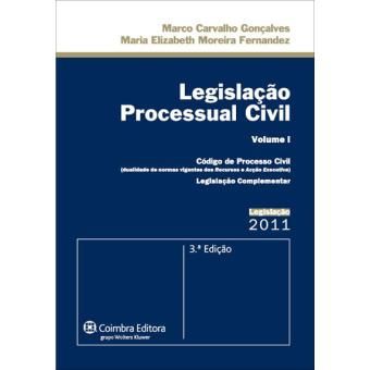 Legislação Processual Civil - VOLUME I