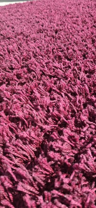 Tapete de sala rosa