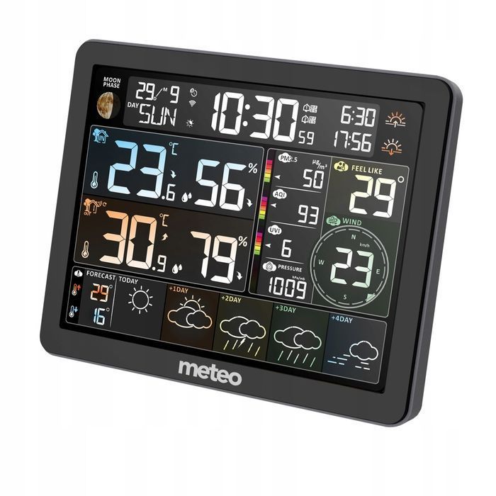 Stacja Pogodowa Wifi + Miernik Zanieczyszczenia Powietrza