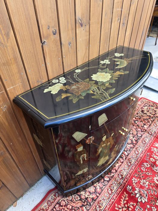 Chińska malowana komódka orientalna 100 cm #2037 Stylowy Węgrów