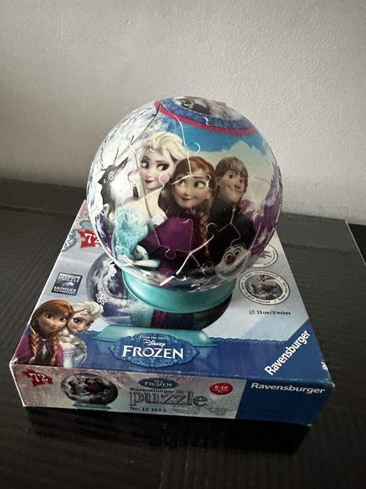 Puzzle 3D kula Anna i Elza