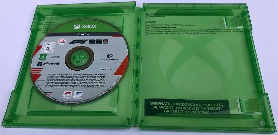 F1 22 Xbox One PL ** Gry Video-Play Wejherowo
