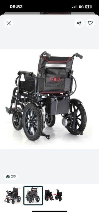 Elektryczny wózek inwalidzki AT52332