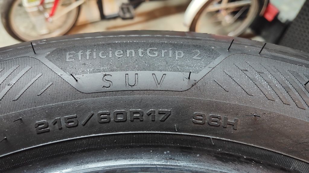 Nowe Opony letnie Goodyear Efficientgrip 215/60/r17