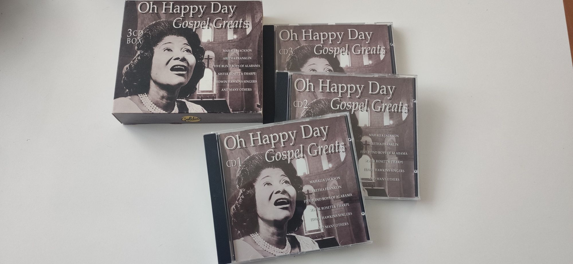 Gospel Greats +oh happy day - 3 cd