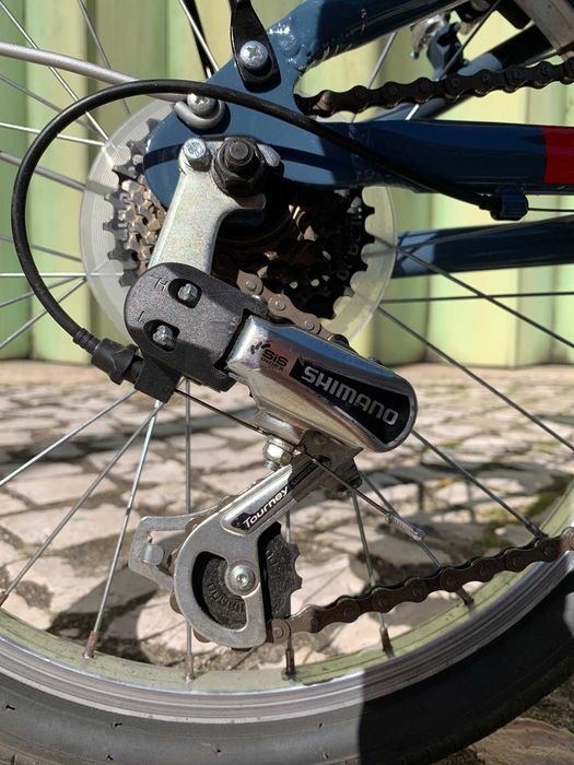 Bicicleta B-PRO P530 Desdobrável - Mudanças com Manete 7V - Impecável