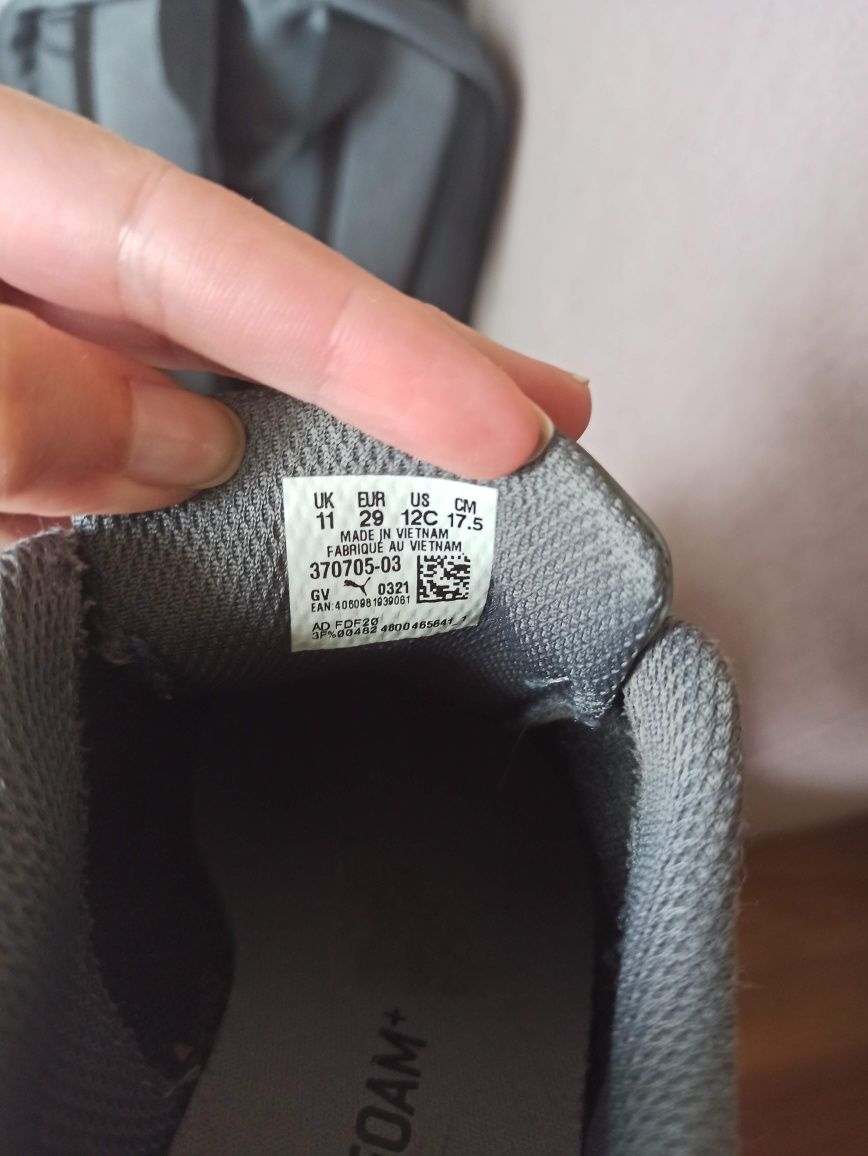 Кеди puma пума 19 см
