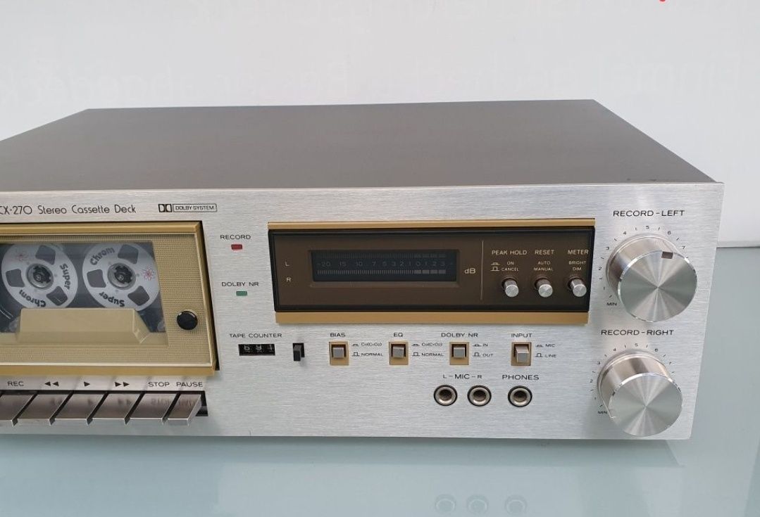 Magnetofon kasetowy vintage TEAC CX-270/1979