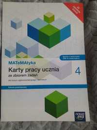 Matematyka 4 - karty pracy ucznia