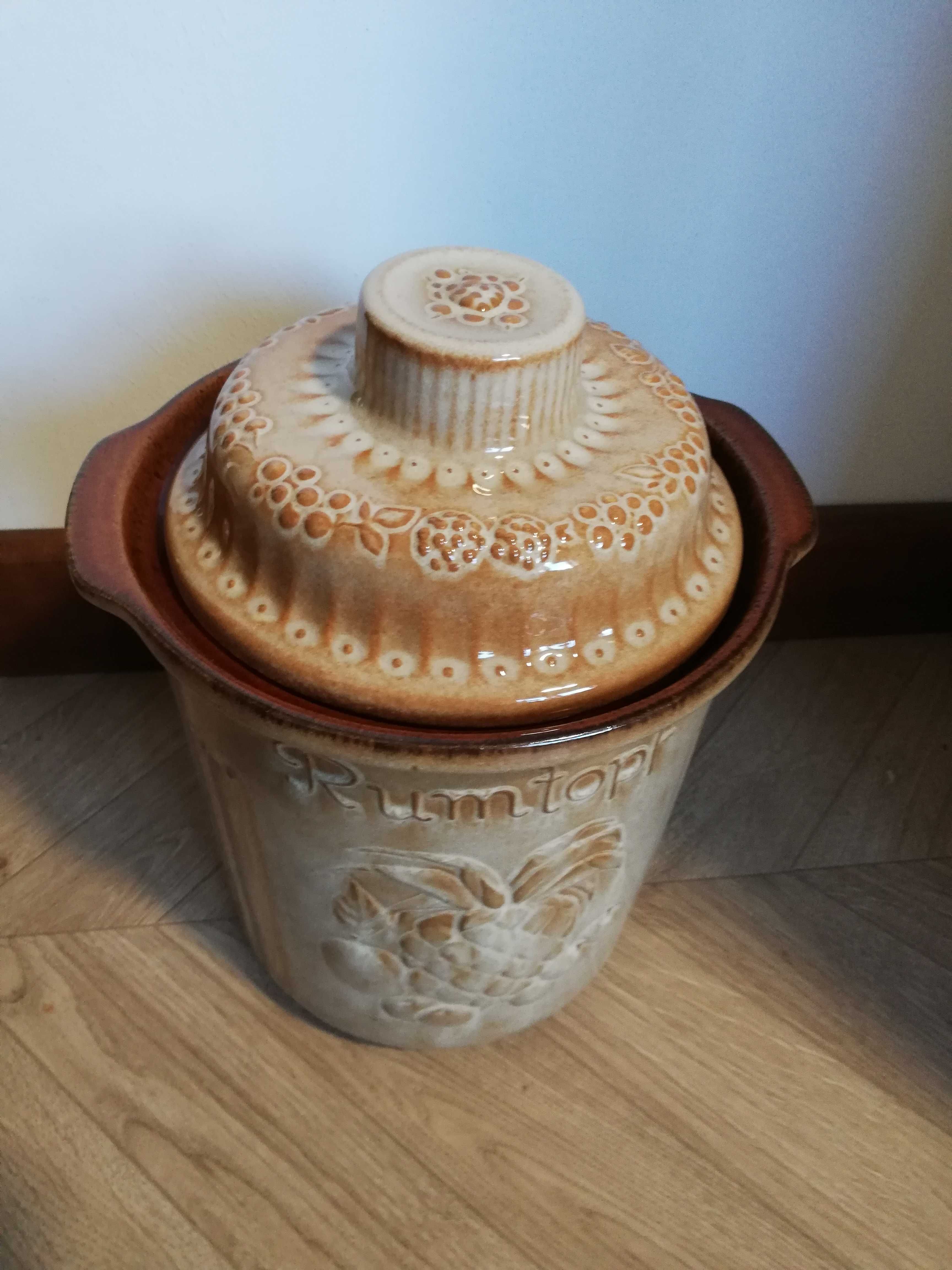 Słój ceramiczny pojemnik z pokrywką Scheurich 829