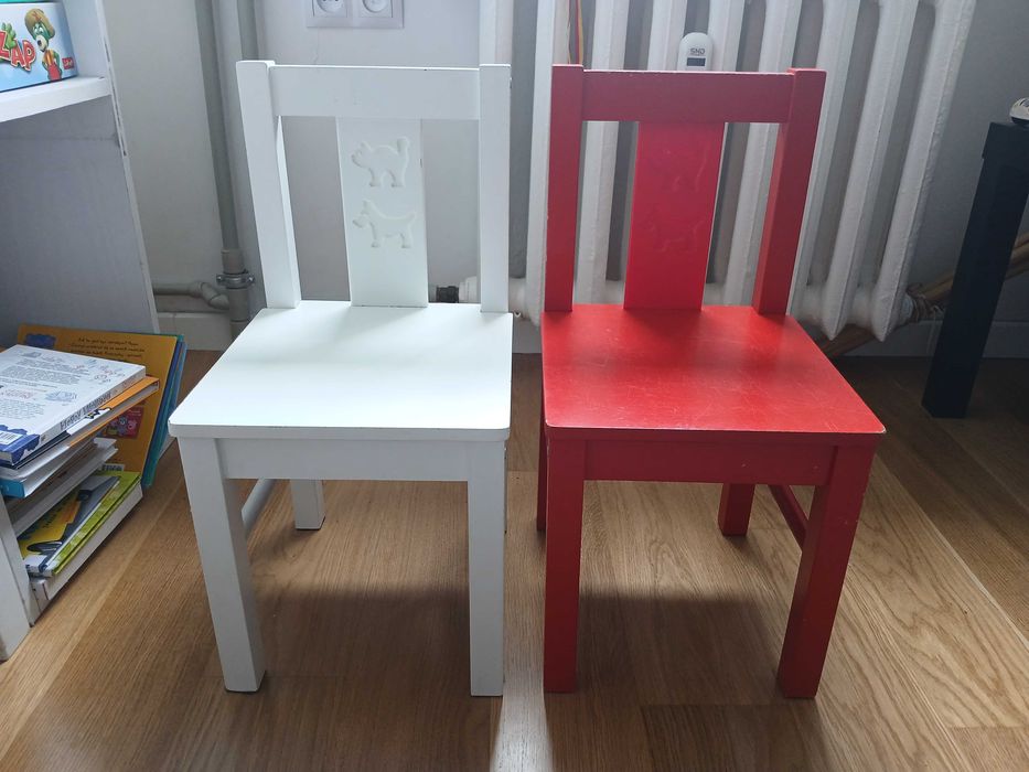 krzesełka KRITTER i stolik
