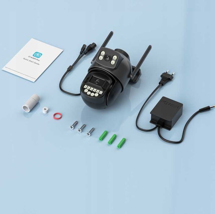 Kamera IP WiFi – zewnętrzna, obrotowa, detekcja ruchu