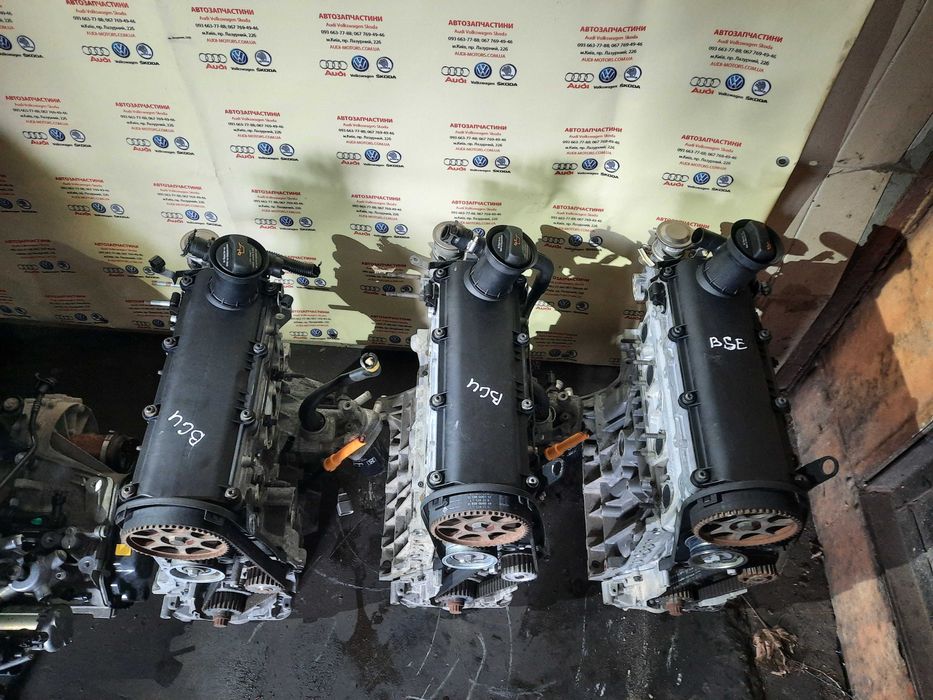 Двигун VW Touran 1.6 MPI BGU, BSE BLP BLF  volkswagen audi Skoda мотор