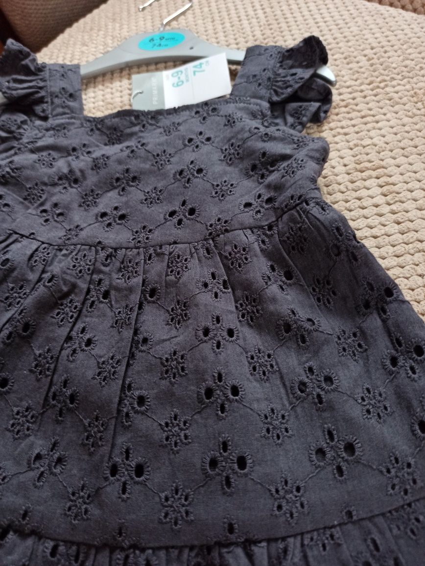 Piękna sukienka dla dziewczynki Primark r. 74