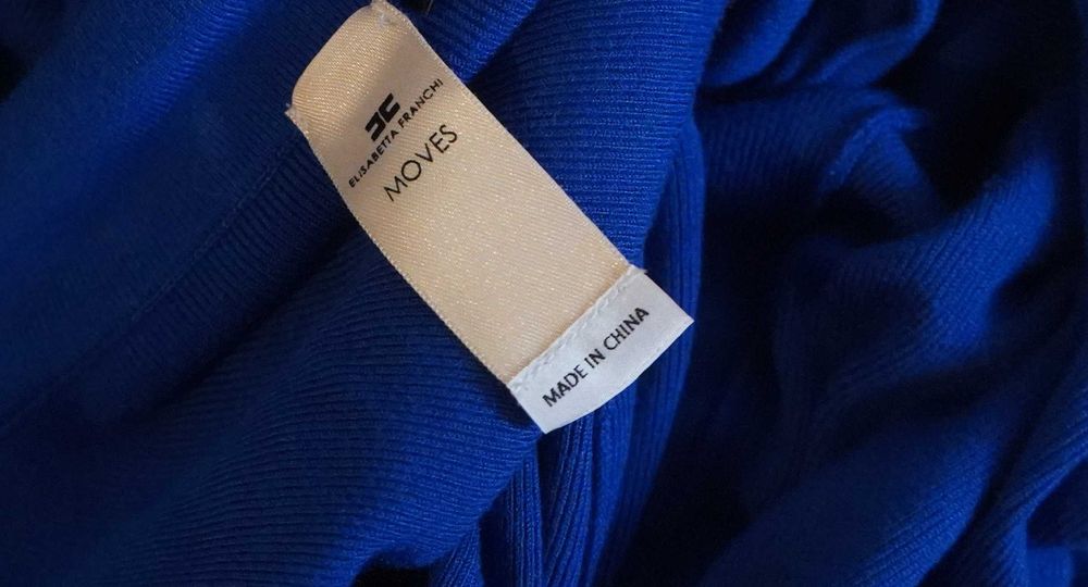 Sukienka z paskiem Elisabetta Franchi