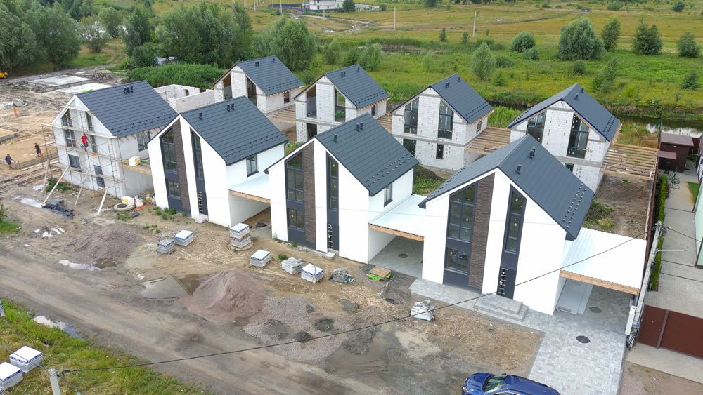 Продаж котеджу таунхаусу дуплексу в с.Погреби. Будинок 100 кв.м