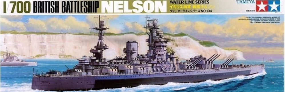 Model do sklejania Tamiya 77504 1/700 British Battleship Nelson