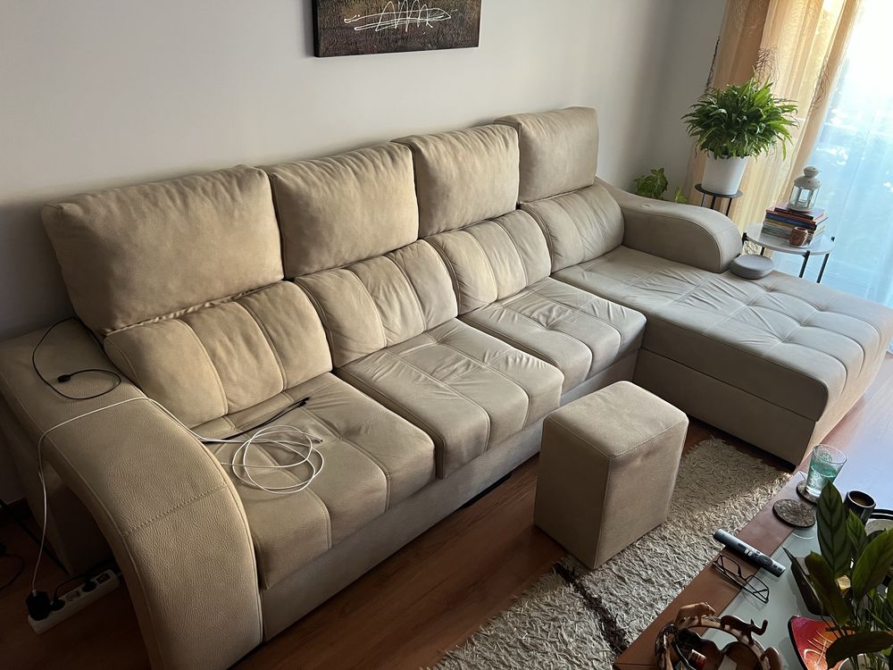 Sofá 3 lugares + chaise