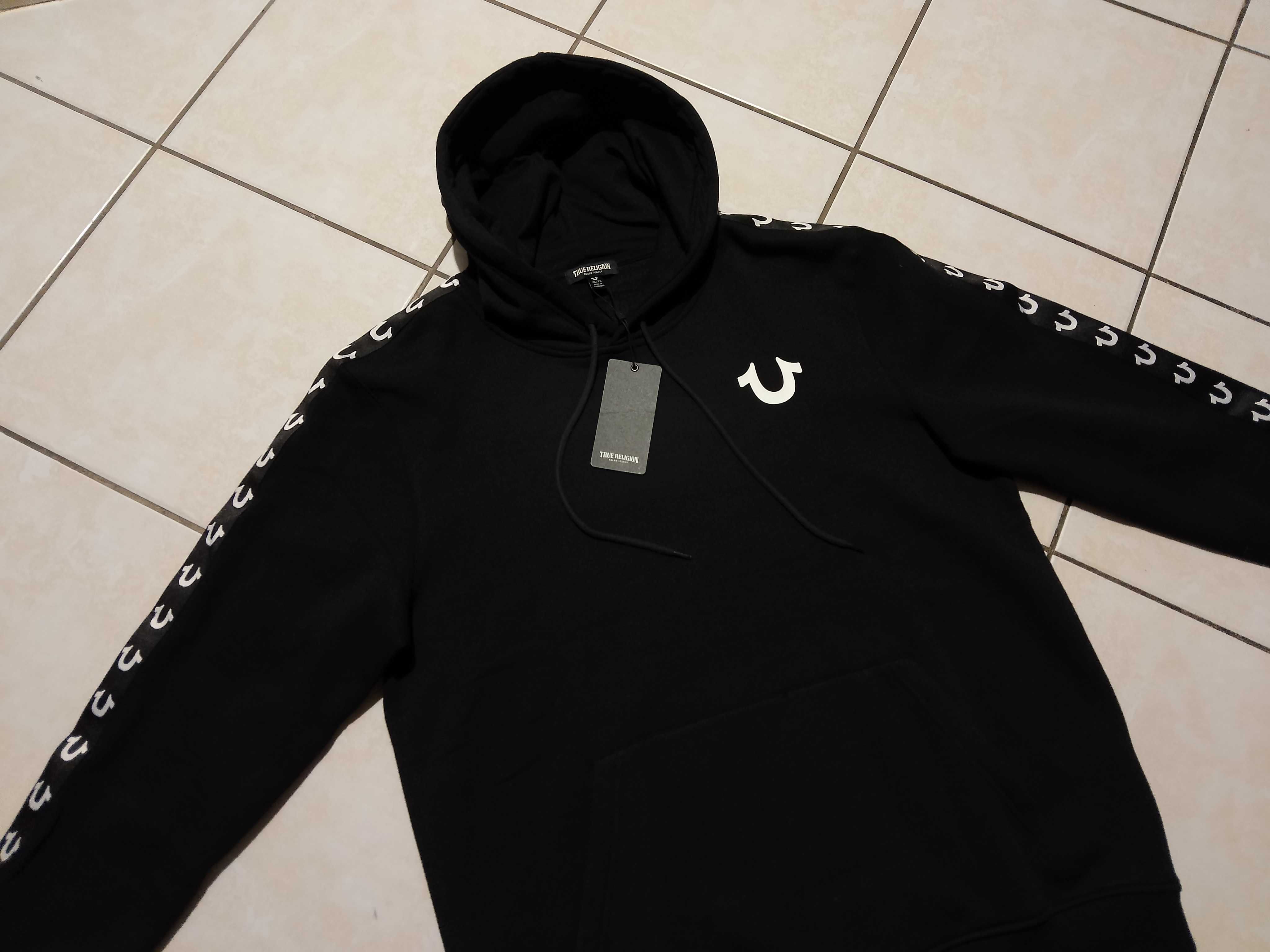 TRUE RELIGION USA - NOWA! z LOGO i Metkami Bluza Męska rozmiar XL