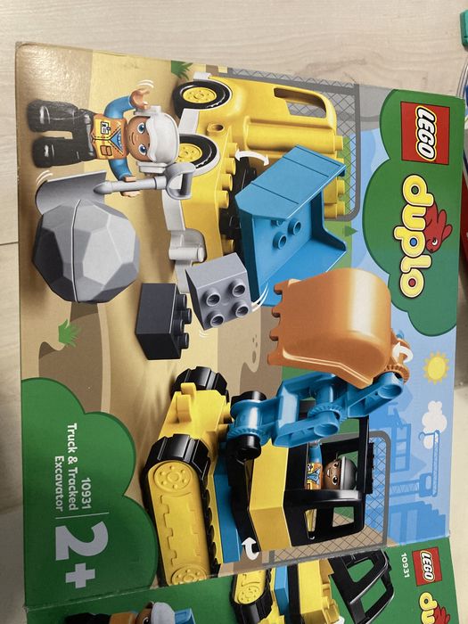 Lego Duplo 10931 Ciężarówka i Koparka + gratis Duplo