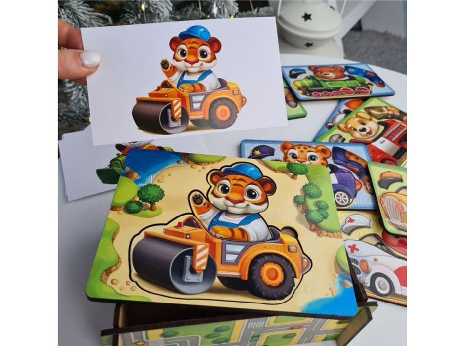 Гра з картками «Веселі водії»