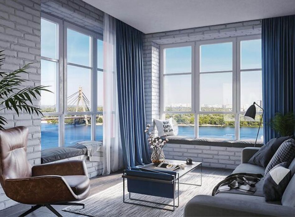 ДОК32, 2к квартира з видом на Дніпро