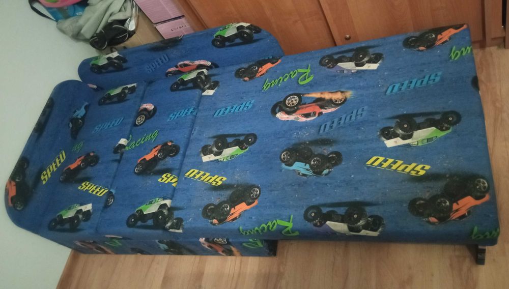 Tapczan dziecięcy łóżko sofa rozkładana kanapa