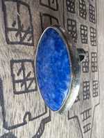 Pierścionek srebro lapis lazuli