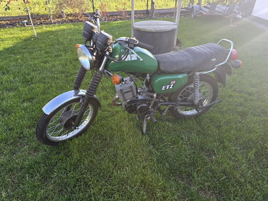 MZ etz 150 zarejestrowana
