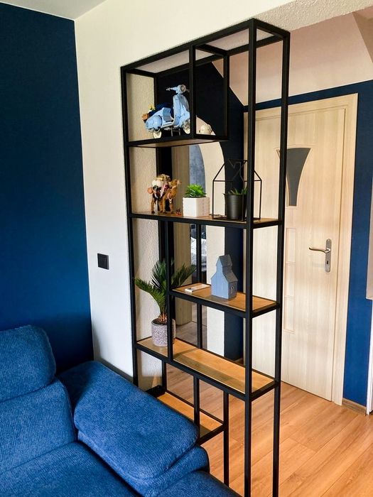 Regały LOFT (Na Wymiar) Stalowe aluminiowe. Spawanie Aluminium