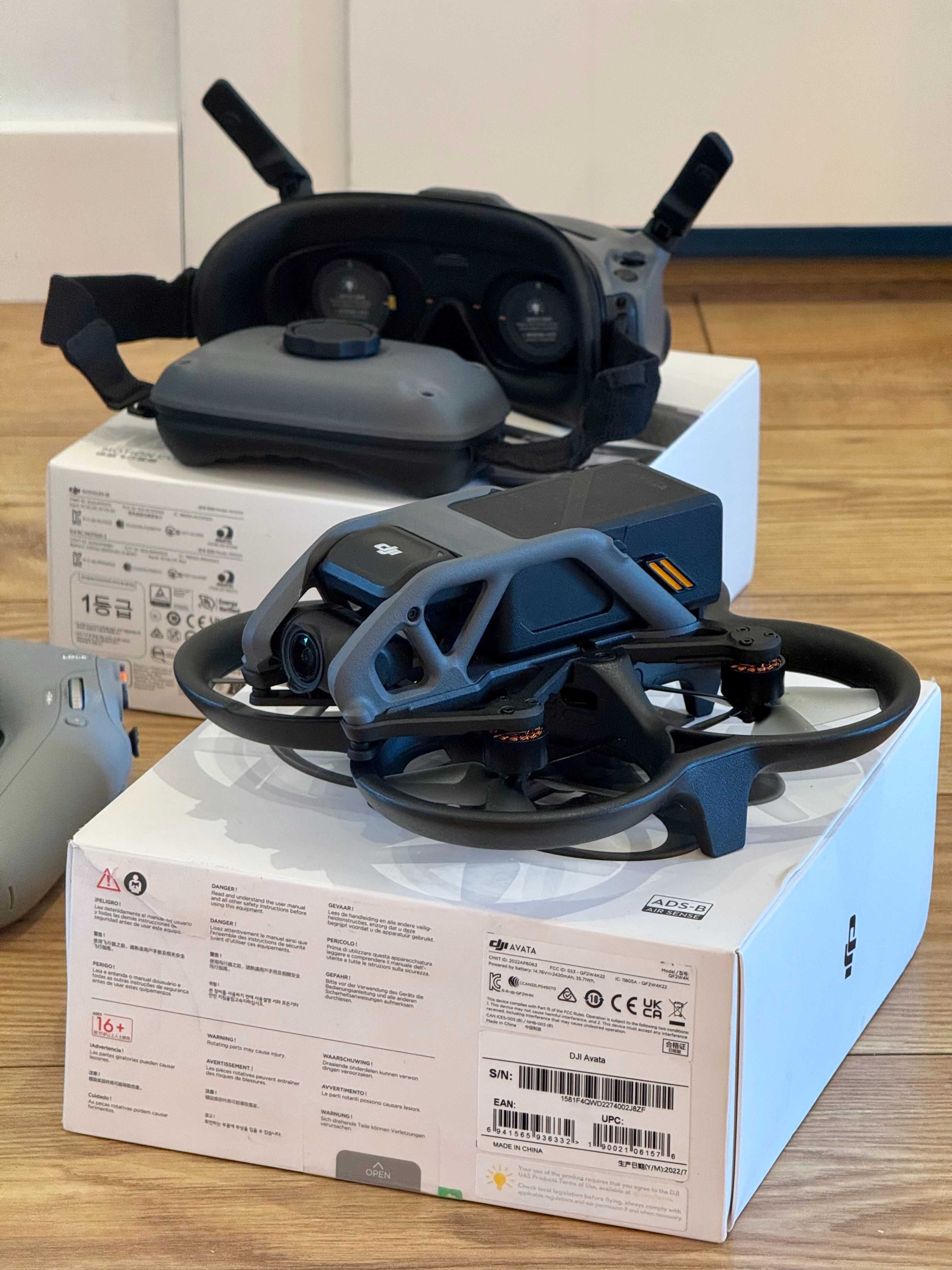 Dron DJI Avata DJI RC Motion 2 Goggle Integra zestaw Fly More Combo