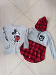 Dwie bluzy 134 Disney