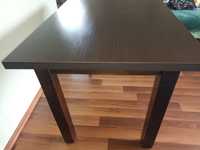 Stół rozkładany  wenge/brąz solidny drewniany