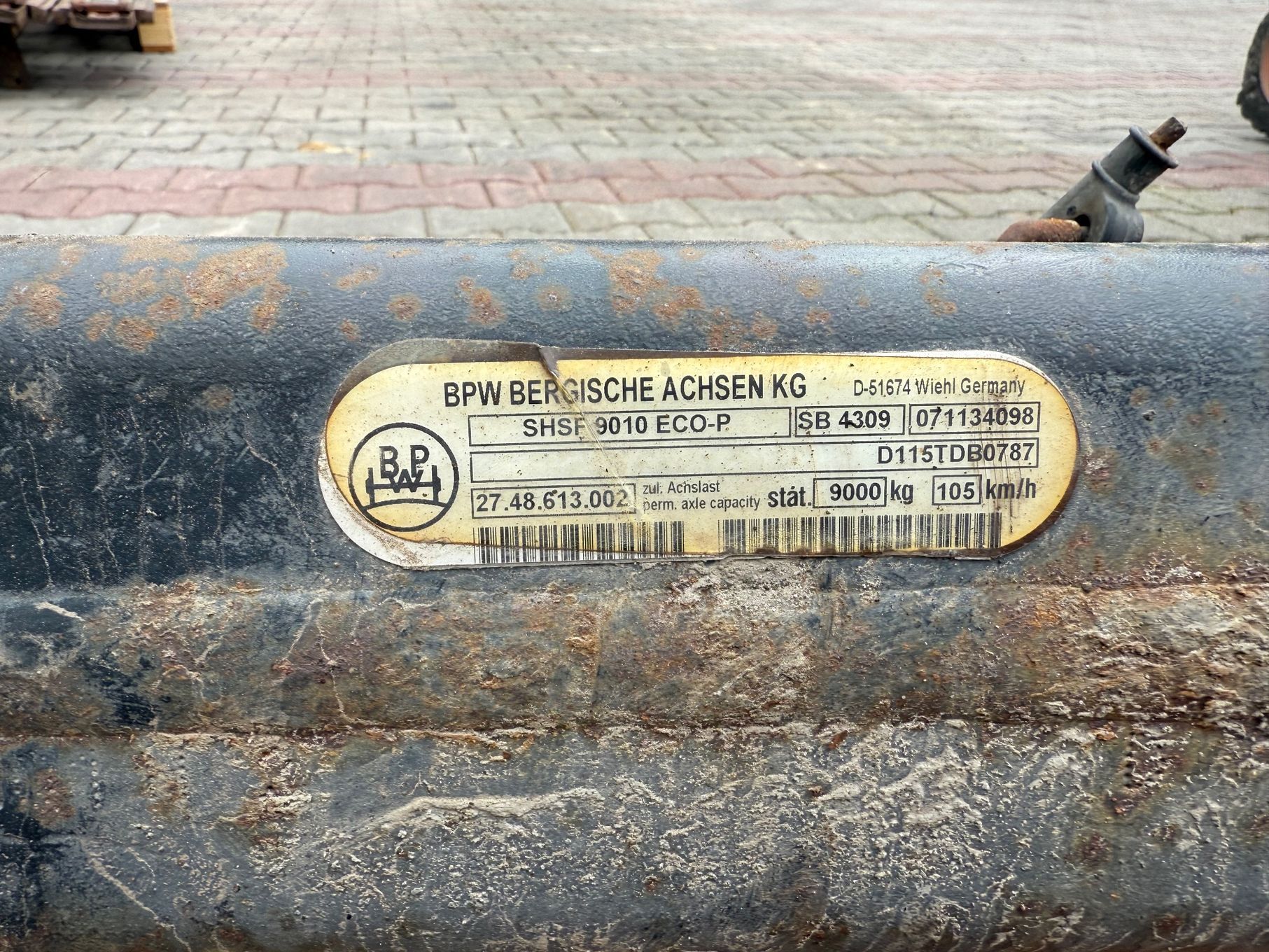 Fliegl  Naczepa Fliegl części  modulator ebs , zbiorniki powietra 3 o
