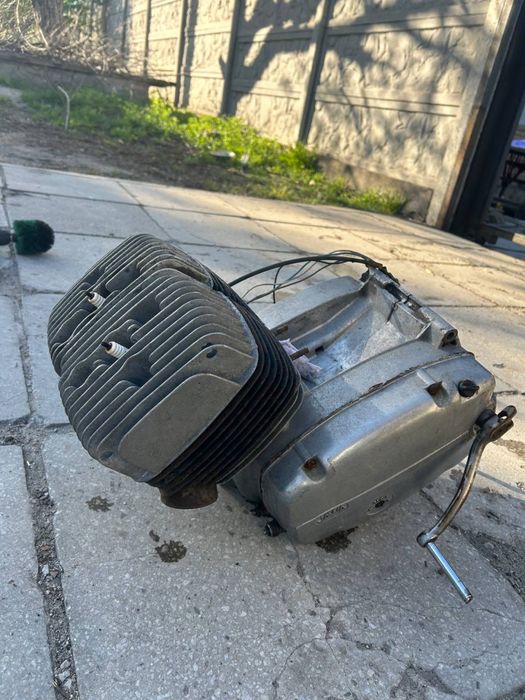 Двигатель Ява 634 в рабочем состоянии