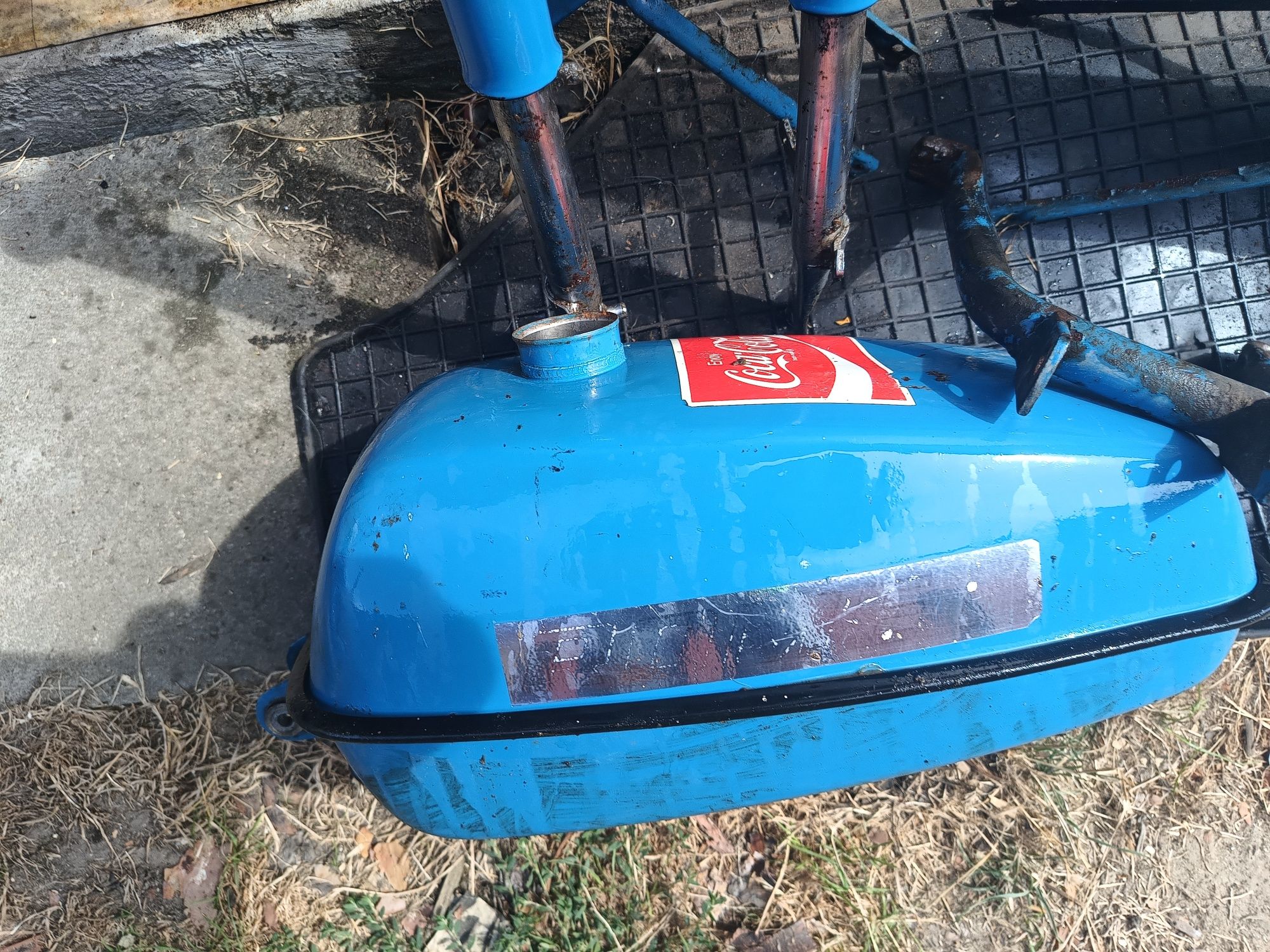 Romet ogar 205 widelec teleskop zbiornik