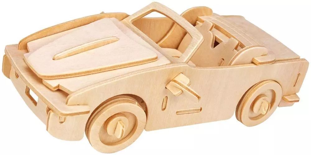 Łamigłówka drewniana Gepetto - Kabriolet G3. G3. Nowy Produkt