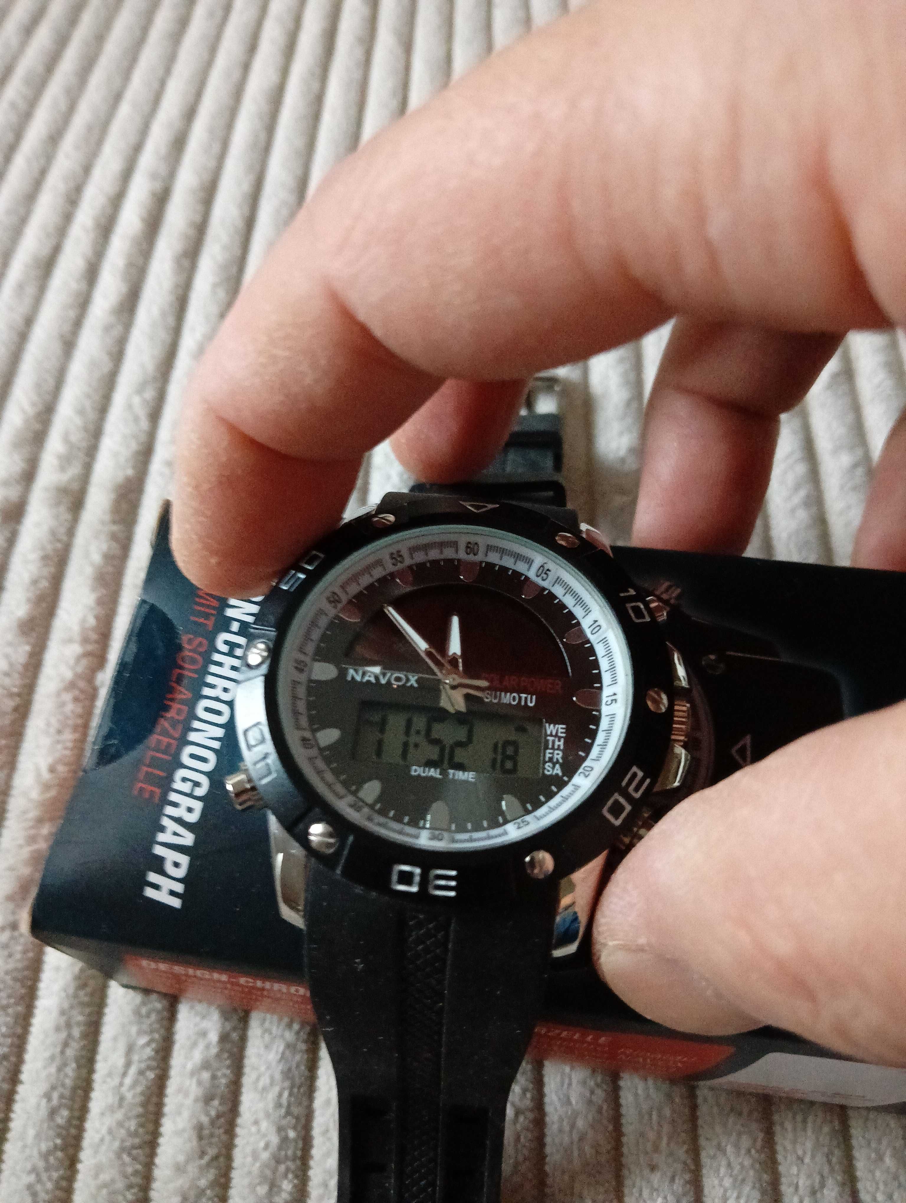 NAVOX Xtreme chronograph dual time