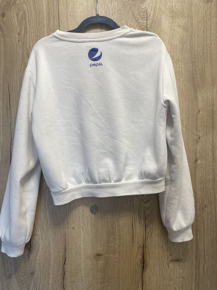 Biała Bluza Pepsi H&M