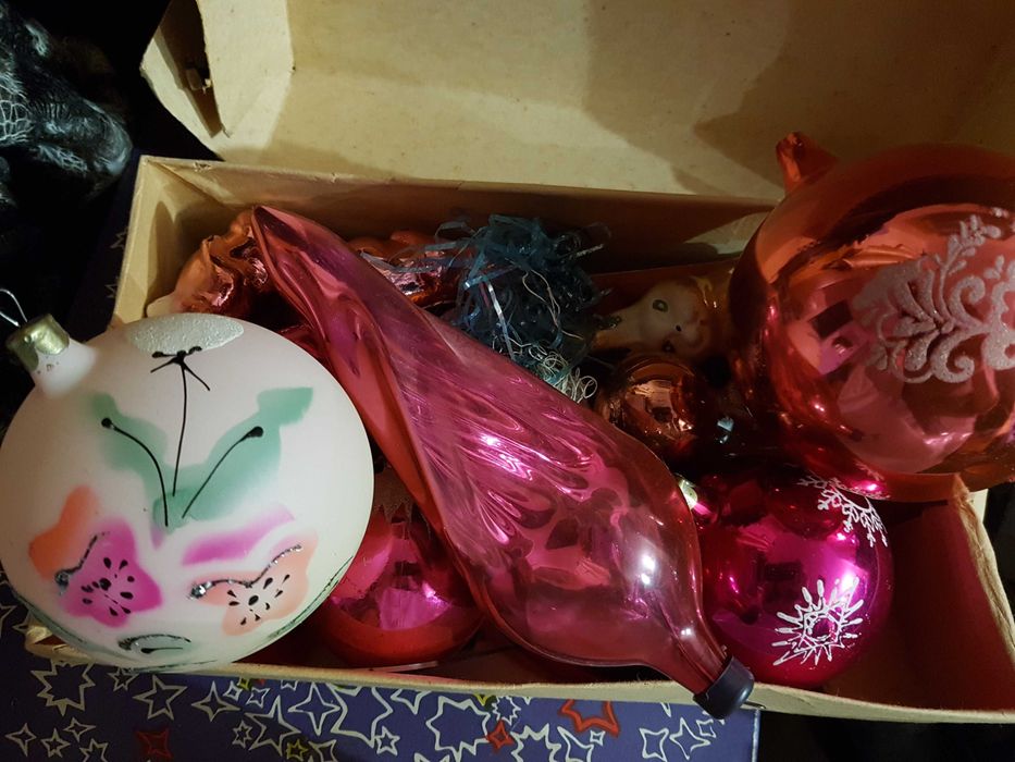 Іграшки на ялинку новорічні ретро в подарунок